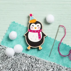 Hawthorn Handmade Penguin Magnetic Needle Holder