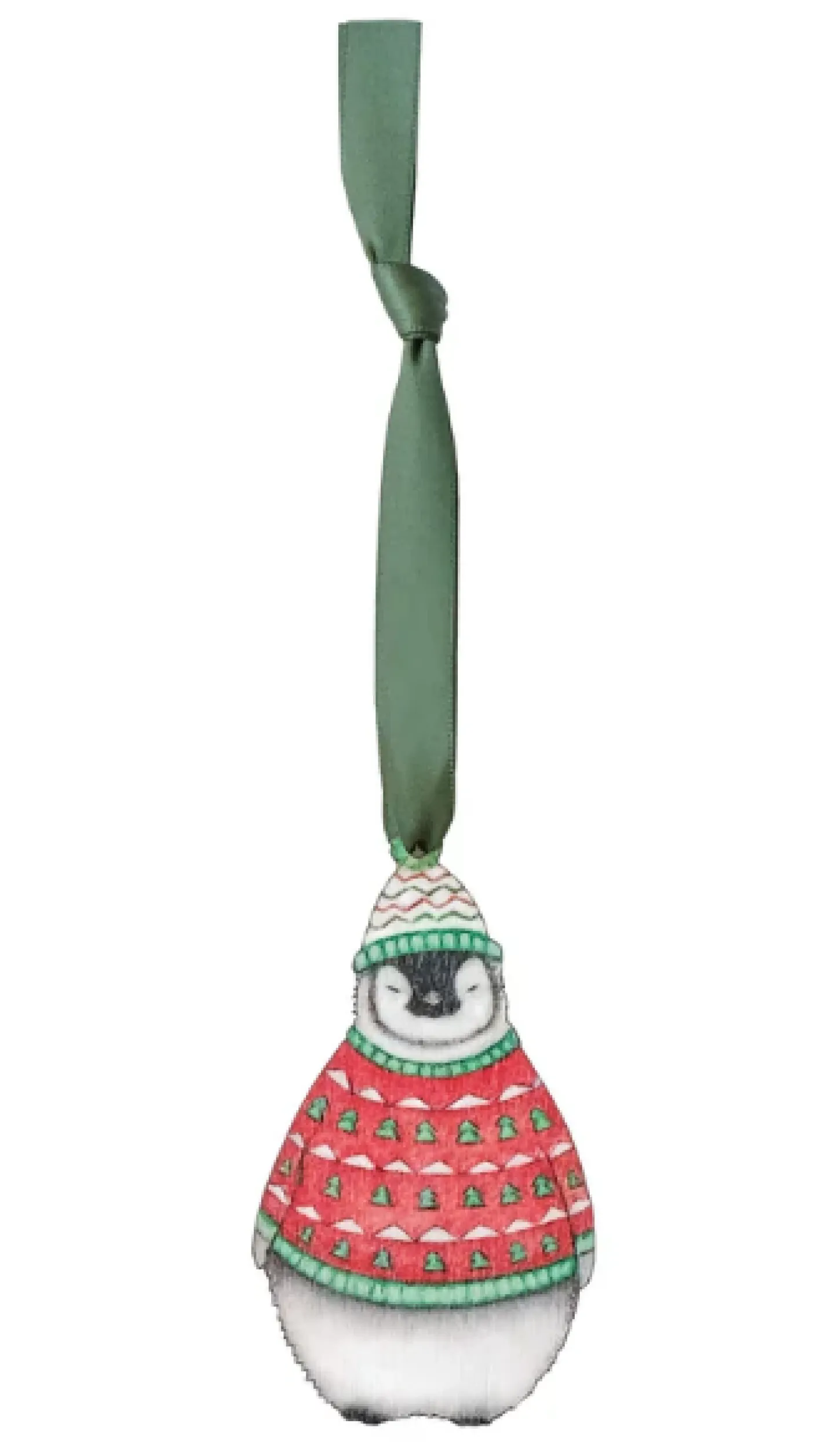 Lottie Murphy Penguin Wooden Christmas Decoration