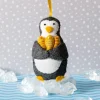 Corinne Lapierre Penguin Wool Mix Felt Craft Kit