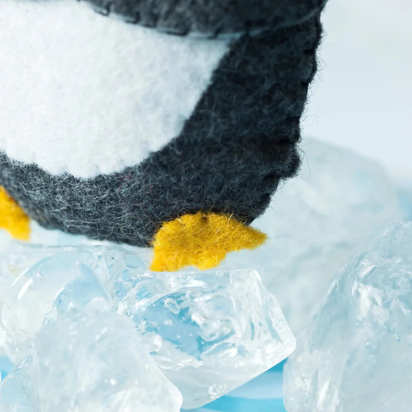 Corinne Lapierre Penguin Wool Mix Felt Craft Kit