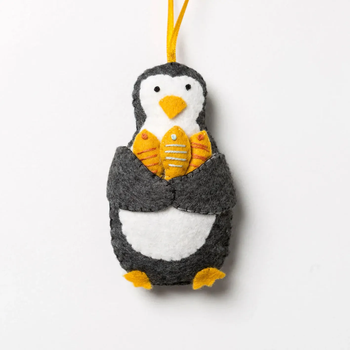 Corinne Lapierre Penguin Wool Mix Felt Craft Kit