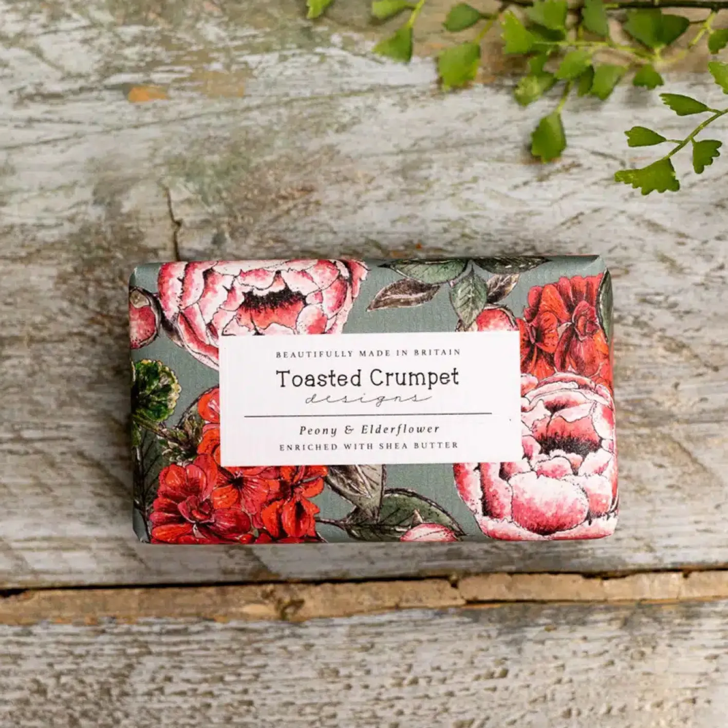 Toasted Crumpet Peony & Elderflower Soap