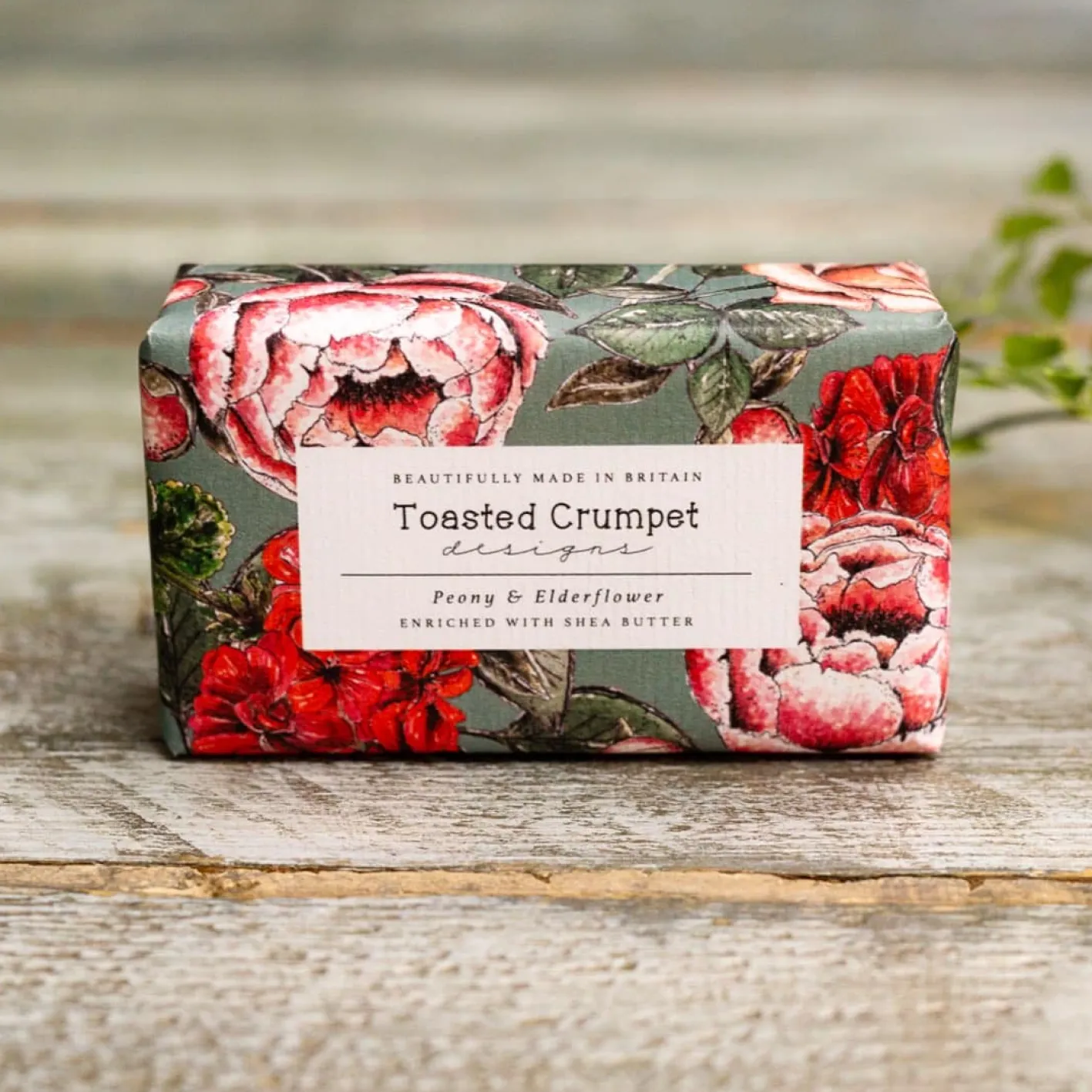 Toasted Crumpet Peony & Elderflower Soap