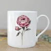 Toasted Crumpet Peony Bone China Mug Boxed