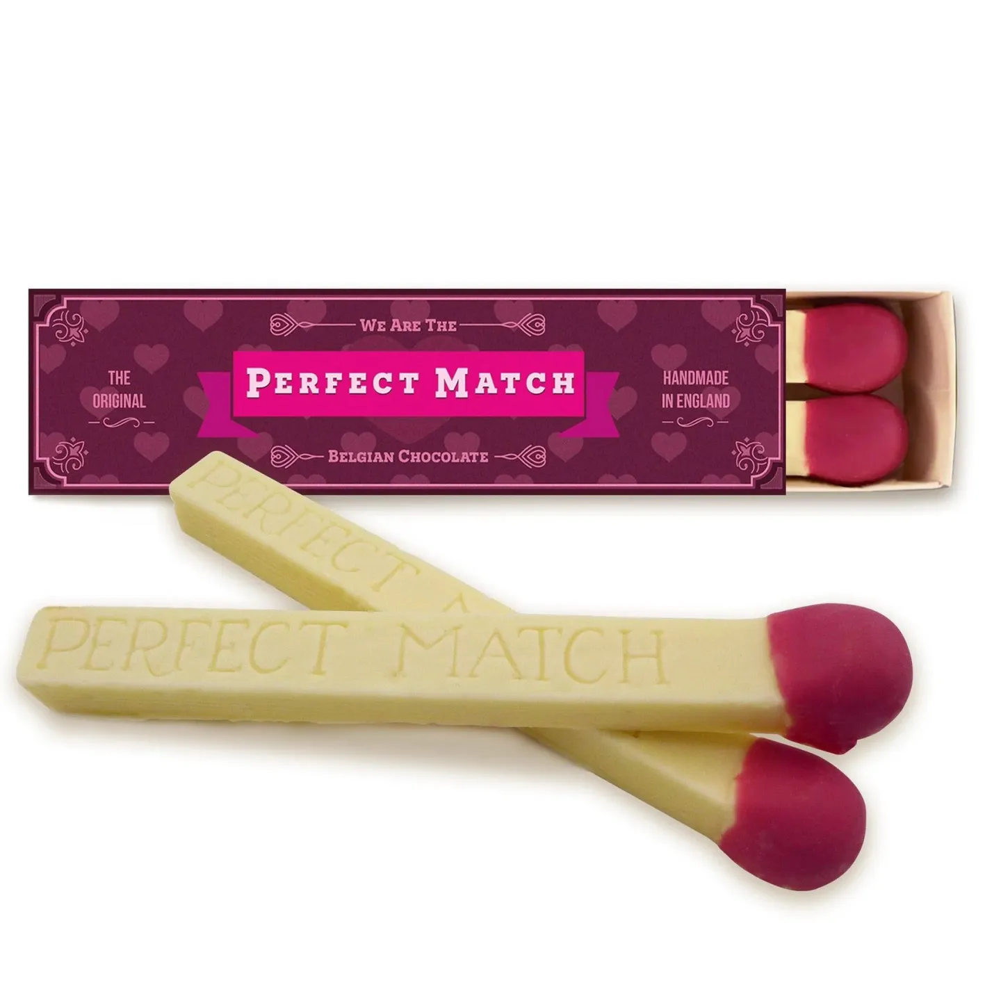 Choc on Choc 'Perfect Match' Chocolate Matches