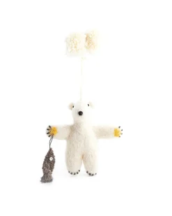Sew Heart Felt Peter Polar Bear Felt Christmas Decoration