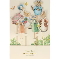 Meri Meri Peter Rabbit & Friends Cake Toppers