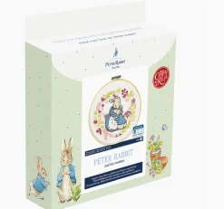 The Crafty Kit Co. Peter Rabbit & His Mother Embroidery Kit