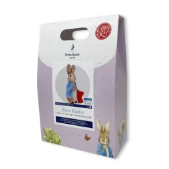 The Crafty Kit Co. Peter Rabbit and his Pocket Handkerchief Needle Felting Craft Kit