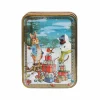 Elite Tins Peter Rabbit Christmas Small Rectangular Tin