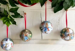 Elite Tins Peter Rabbit Christmas Tin Baubles