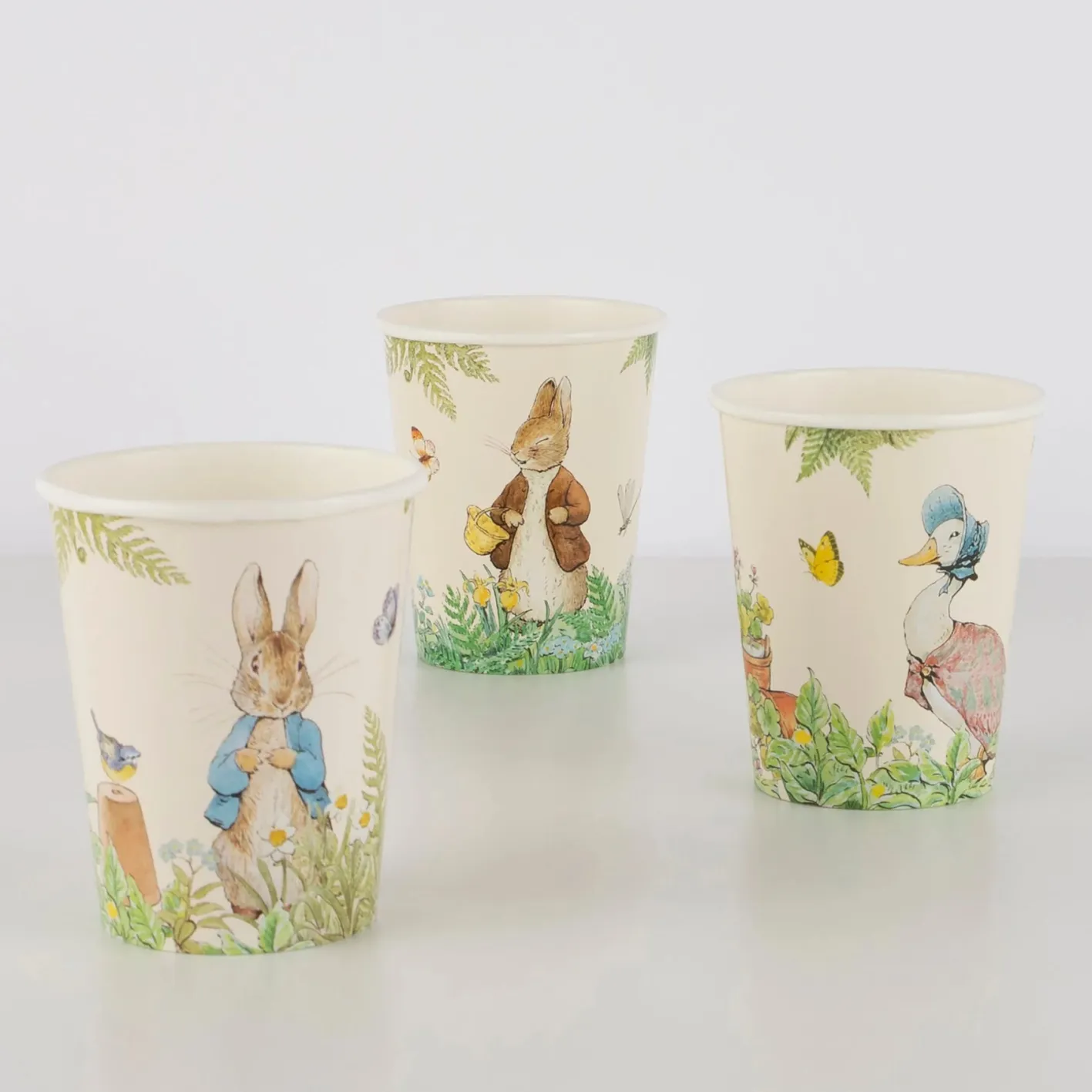 Meri Meri Peter Rabbit In The Garden Cups