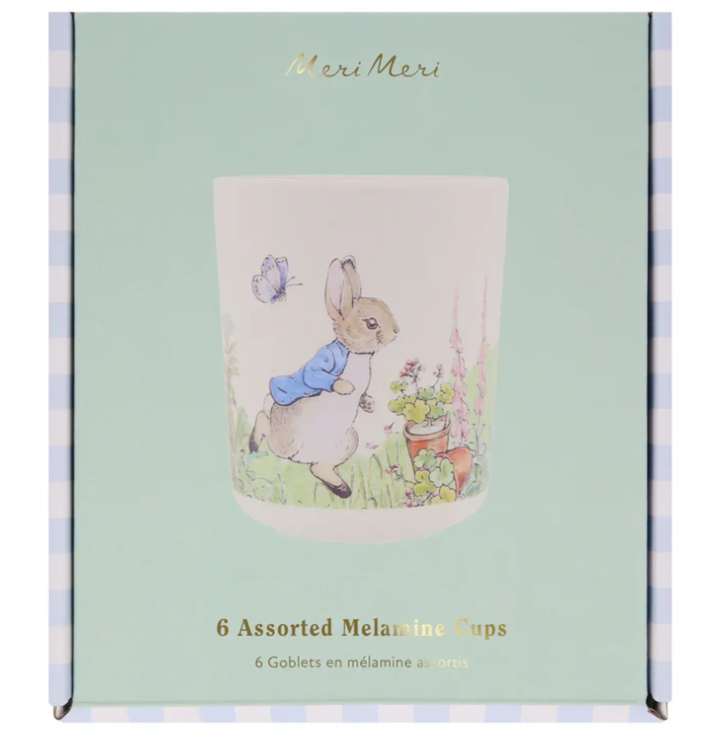 Meri Meri Peter Rabbit Reusable Cups - Set of 6