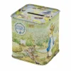 Elite Tins Peter Rabbit Square Tin Money Box