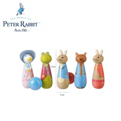 Orange Tree Toys Peter Rabbit™ Wooden Skittles Toy