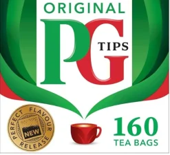 Tea & Biscuits PG Black Non-Pyramid Teabags, 160ct