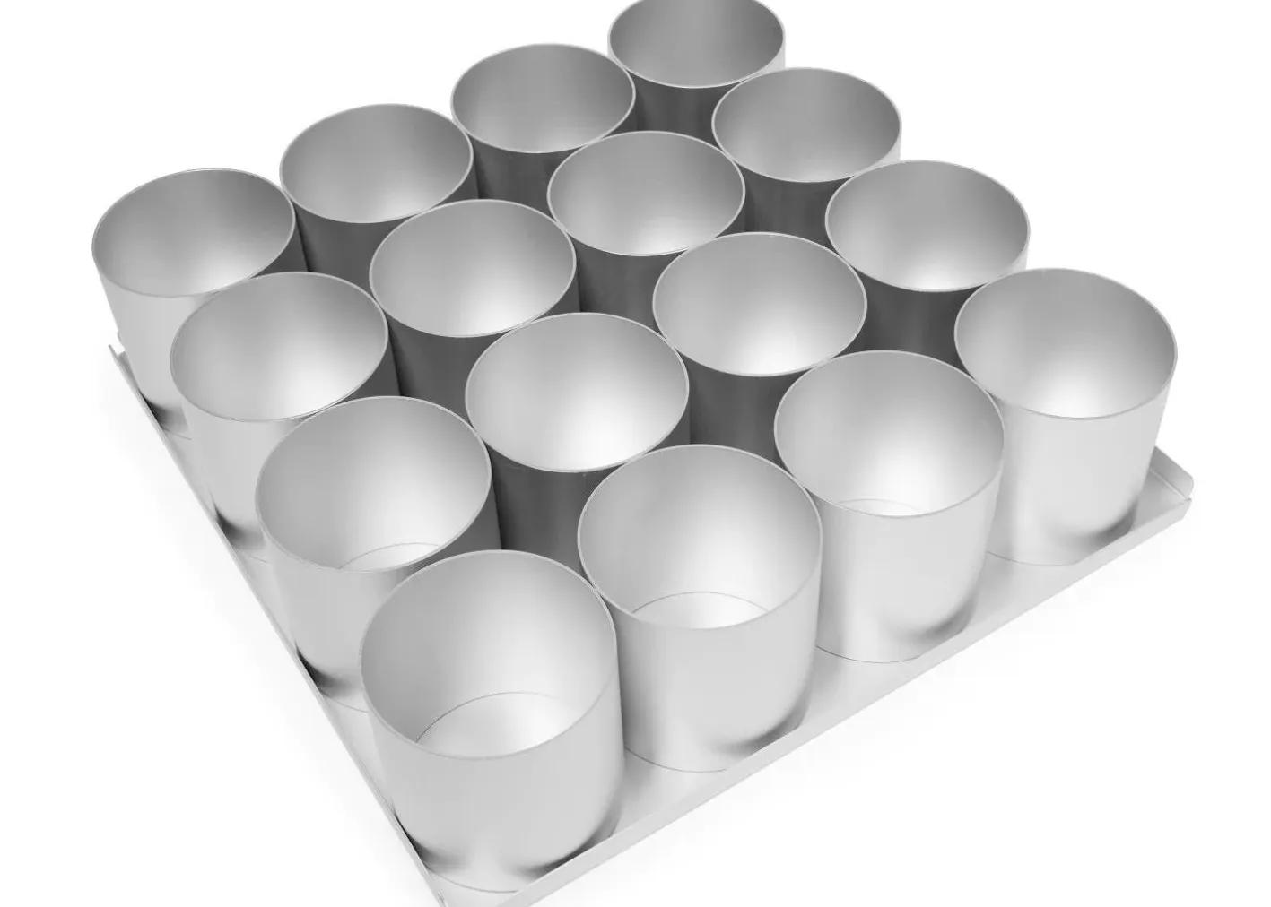 Silverwood 16 Piece 3 inch Round Multi Mini Cake Tin Set