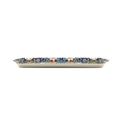 Spode Pimpernel Strawberry Thief Blue Melamine Sandwich Tray