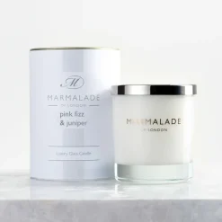 Marmalade of London Pink Fizz & Juniper Glass Candle