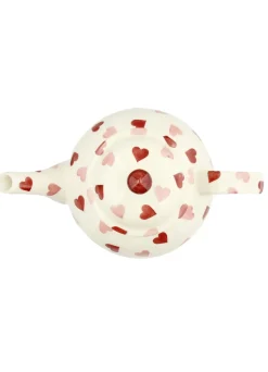 Emma Bridgewater Pink Hearts 4 Mug Teapot