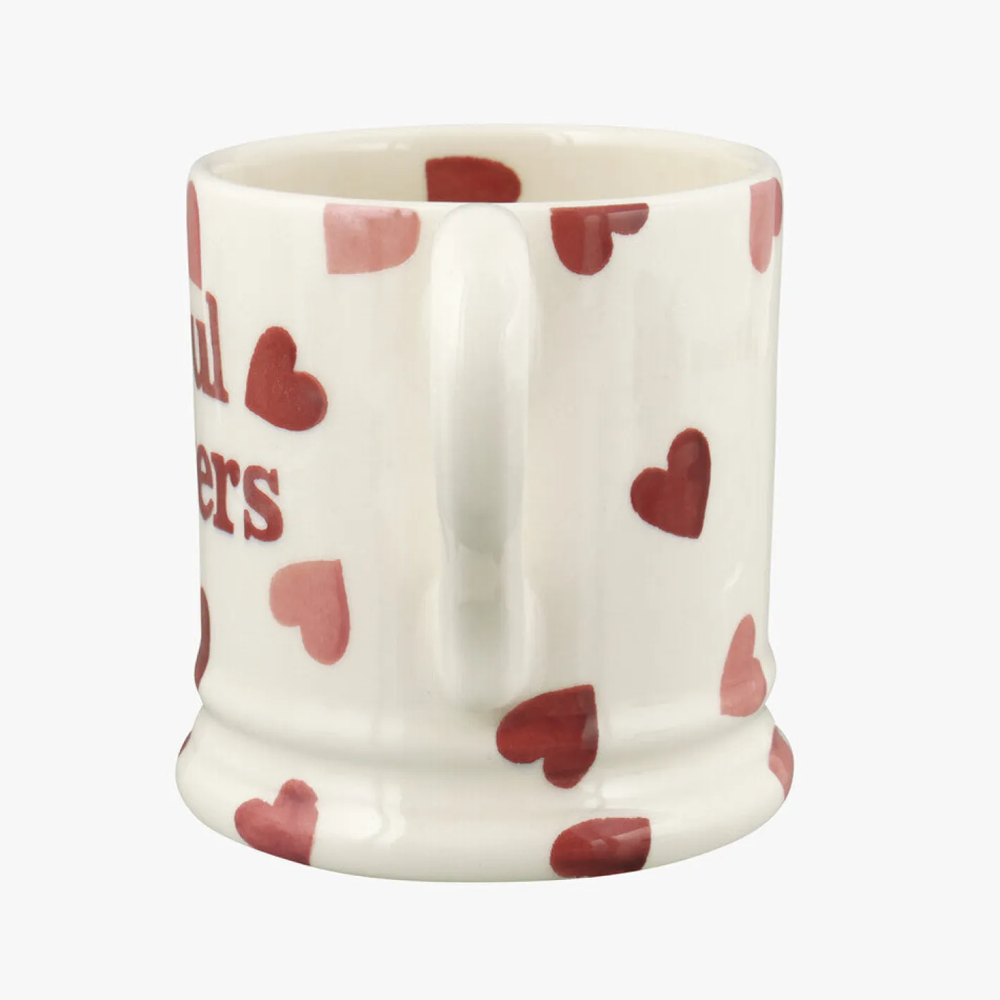 Emma Bridgewater Pink Hearts Soul Sisters 1/2 Pint Mug