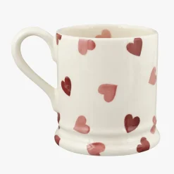 Emma Bridgewater Pink Hearts Soul Sisters 1/2 Pint Mug