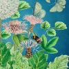Madame Treacle Pinky's Garden Glitter Greetings Card