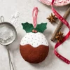 Corinne Lapierre Plum Pudding Wool Mix Felt Craft Kit