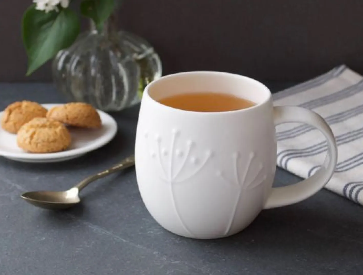 Repeat Repeat Plum Sprig Mug