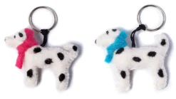 Amica Felt Pogo the Dalmatian - Blue