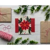 Becky Amelia Poinsettia Christmas Card