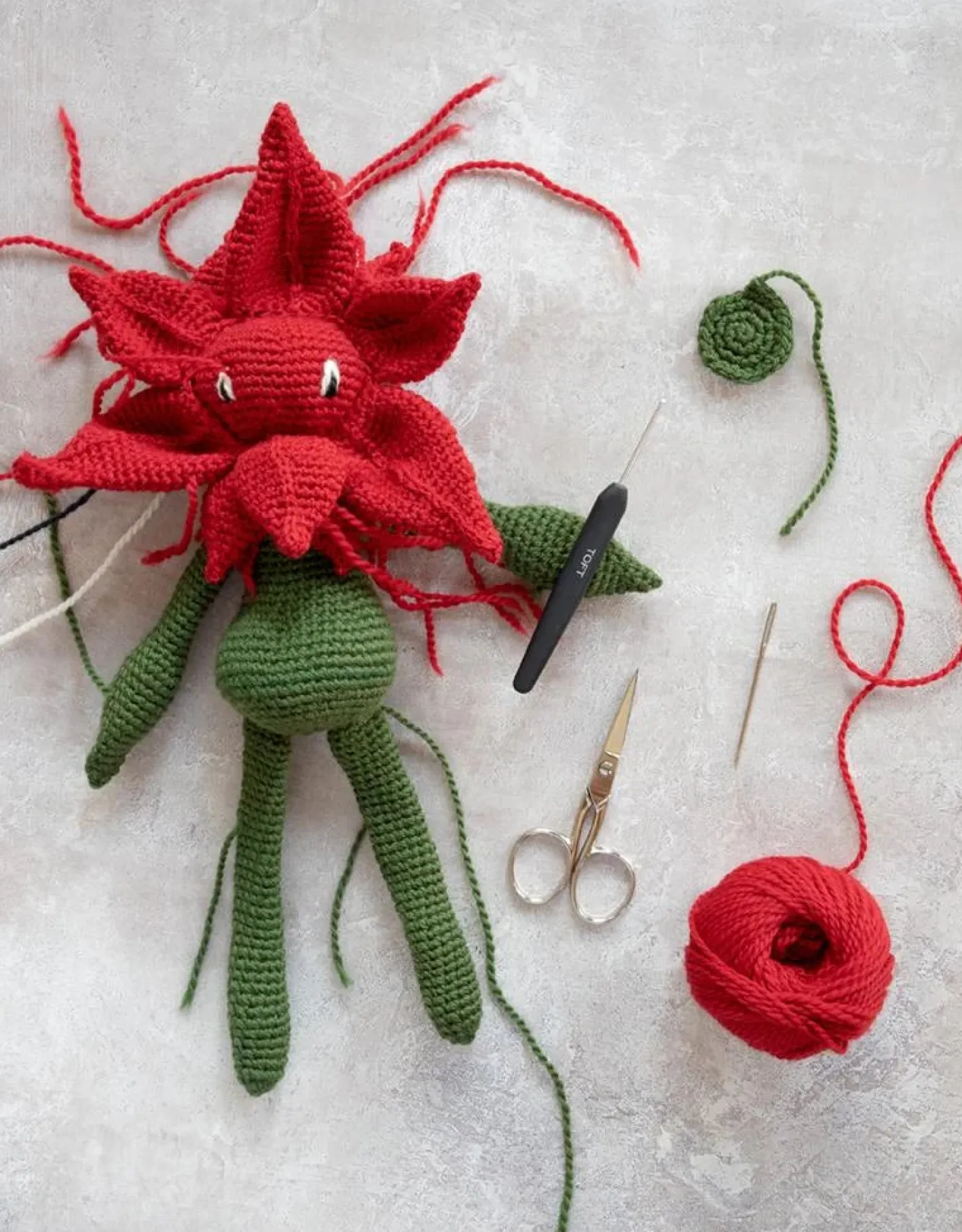 Toft Crafts Poinsettia Kit