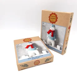 Corinne Lapierre Polar Bear Felt Craft Mini Kit