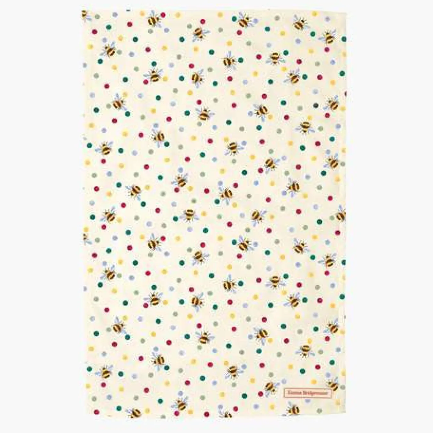 Emma Bridgewater Polka Bee Tea Towel