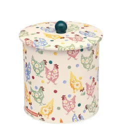 Emma Bridgewater Polka Chickens Biscuit Barrel