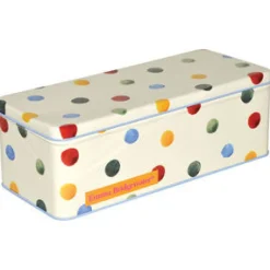Emma Bridgewater Polka Dot Long Deep Rectangular Tin