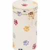 Emma Bridgewater Polka Paws Slim Clip Lid Tin