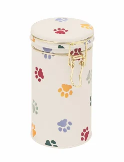 Emma Bridgewater Polka Paws Slim Clip Lid Tin