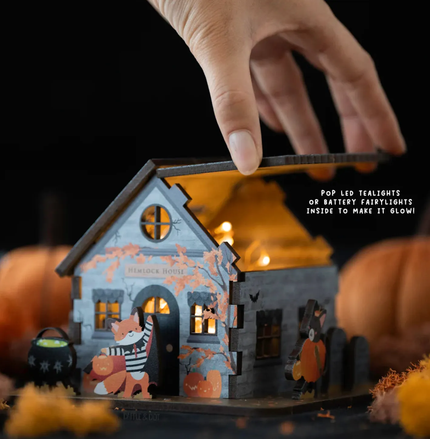 Dapple & Dot Pop Out and Build Haunted Halloween House