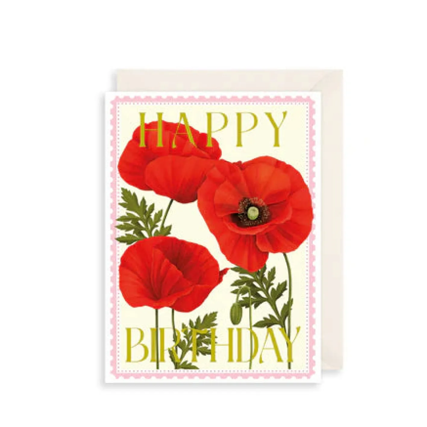 The Art File Poppies Greeting Card