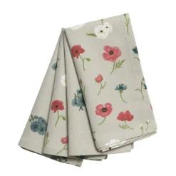 Sophie Allport Poppy Meadow Napkins - Set of 4