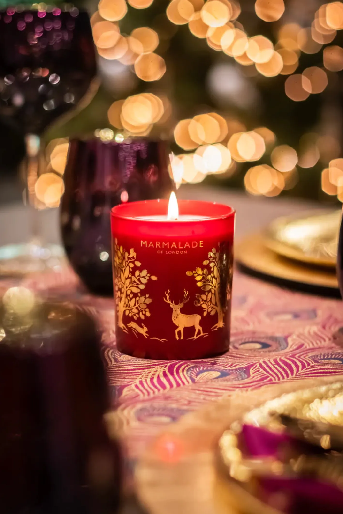 Marmalade of London Precious Spice Large Glass Candle 2024