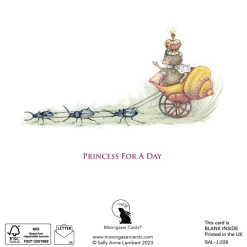 Moongazer Cards Princess For A Day Greeting Card