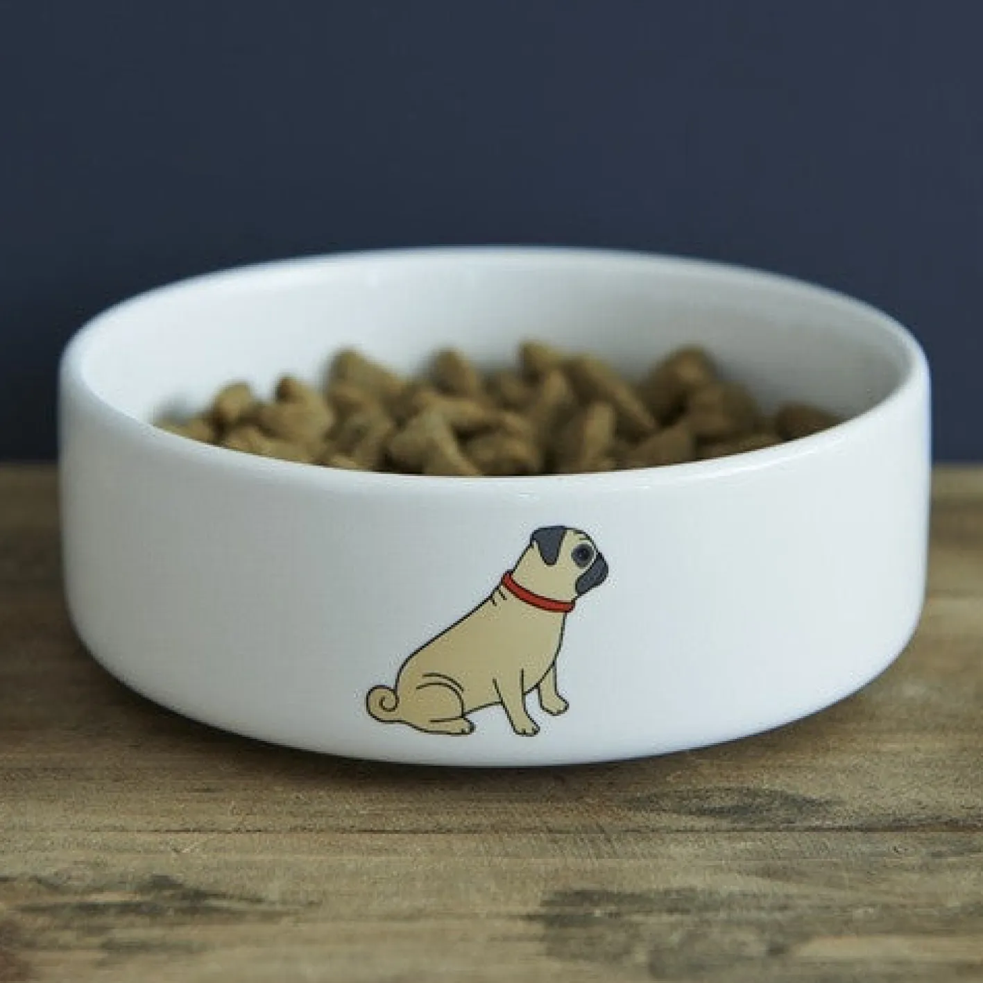 Sweet William Pug Dog Bowl Boxed