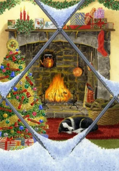 All Jigsaw Puzzles Puppy Dreams at Christmas 1000 Piece Jigsaw Puzzle