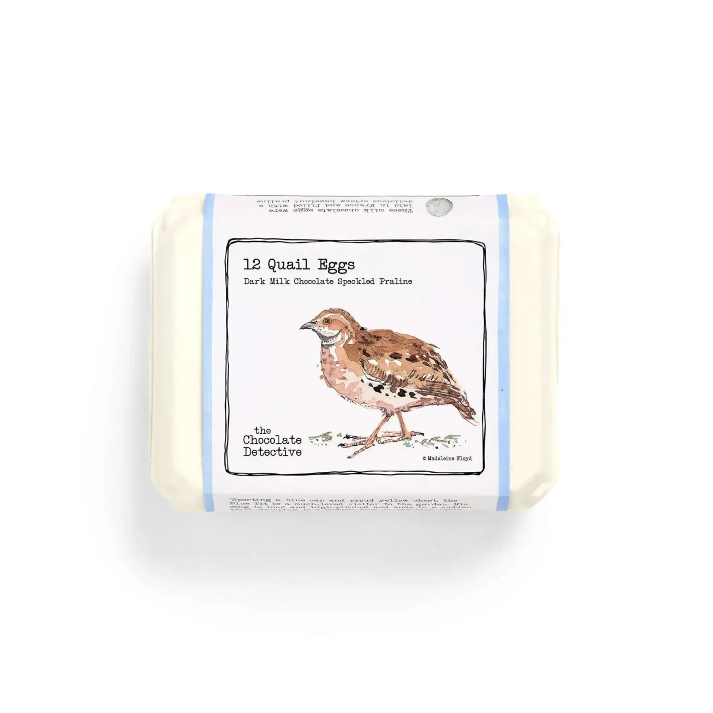The Chocolate Detective 12 Quail Eggs by