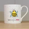 Mclaggan Smith Queen of All the Mums Bone China Mug