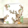 West Country Designs 'Queuing For Carrots' Rabbit Card