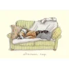 Two Bad Mice "Afternoon Nap" Greetings Card