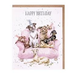 Wrendale Designs "A Woof-derful Day" Birthday Greetings Card